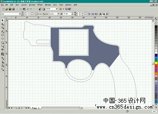 CorelDRAW绘制手枪（图十）