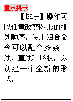 文本框: 重点提示
【交互式透明工具】应用范围很广，给对象执行透明操作，表面上是为对象设置填充，实际上是给对象在表面添加灰色遮罩。
