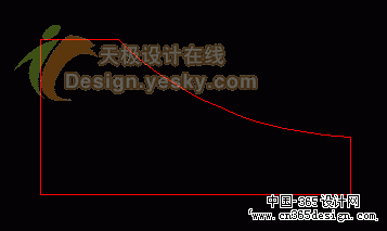 巧用AutoCAD正确再现不规则材料圆弧边