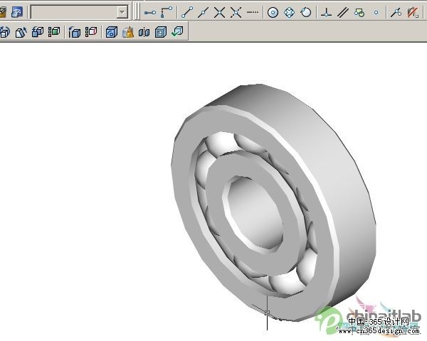 AutoCAD教程：建模之机械轴承