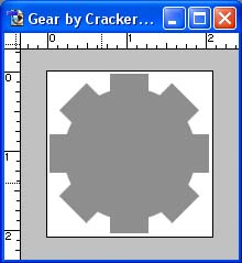 Photoshop制作精美的齿轮