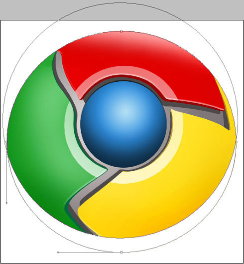 制作Google Chrome浏览器LOGO