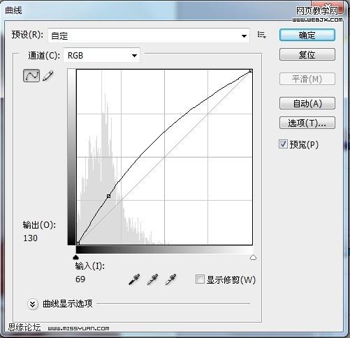 PS调色教程：复古淡黄肤色美女照片