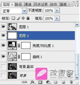 Photoshop打造出黑白颓废海报