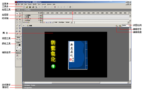 Flash动画基础教程①入门篇