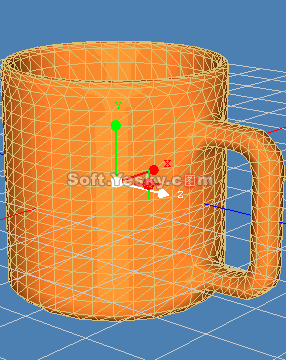 Flash制作：Swift3Dv4轻松建模咖啡杯(7)